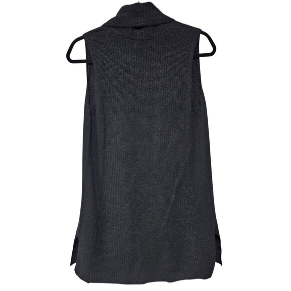 Cashmere Charter Club Luxury Womens Small Sleeveless Long Open Vest Sweater - Picture 5 of 16